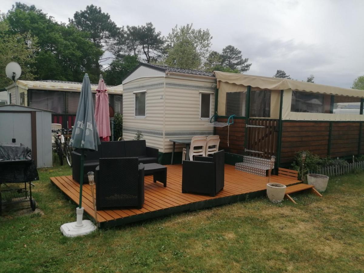 Mobilhome Bien Equipe Et Climatise Mimizan Luaran gambar